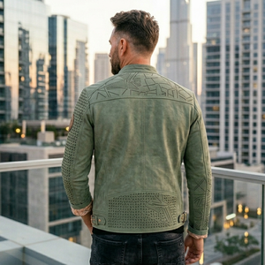 Veste en cuir véritable, prix de gros, haute qualité, veste en cuir personnalisée, veste en cuir d'hiver pour homme à prix avantageux - Product Image 2