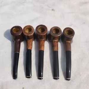 Pipa de Fumar de Madera Lacada Hecha a Mano, Estilo Vintage, Ecológica y Duradera, Portátil, con Logotipo Personalizado, Suministro al por Mayor - Product Image 1