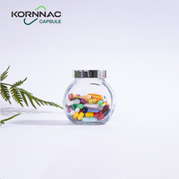 Capsules de gélatine bovine HPMC végétariennes de qualité pharmaceutique certifiées Halal ISO, pré-fermées, tailles 00, 0, 1, 2