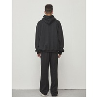 [DPRIQUE] 06 Sweat à capuche oversize (D10T042) Unisexe, uni, avec poche, en coton, décontracté, pour tous les jours, tissu confortable