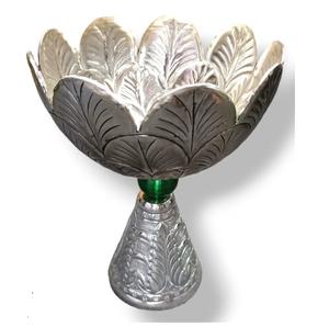 Tazón para servir postres, tazón decorativo de metal pintado a mano para uso doméstico, en la cocina o para catering, tazón para servir palomitas de maíz - Product Image 2