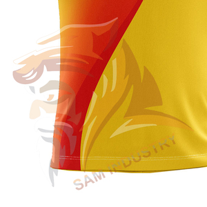 เสื้อฟุตบอลทีมชายแบบแห้งเร็ว ระบายอากาศได้ดี แขนสั้น โพลีเอสเตอร์ 100% พิมพ์ลายแบบซับลิเมชั่นเต็มตัว - Product Image 4