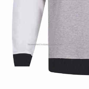 เสื้อกันหนาวมีฮู้ดสำหรับผู้ชายแบบสวมหัวคอกลมทรงหลวมโอเวอร์ไซส์โลโก้ออกแบบได้ตามต้องการ - Product Image 3