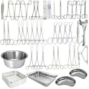 Juego de Instrumentos Quirúrgicos Manuales de Acero Inoxidable Alemán para Sección C, Reutilizables, Sostenibles y de Alta Calidad, en Cantidad a Granel, por Dentavex - Product Image 1