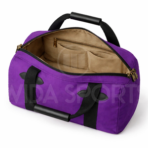 Latest Wholesale Sports Gym Duffel Bag Travel Bag Waterproof <b>Canvas</b> Zipper Large Capacity Luggage Bag Shoulder Strap OEM - Product Image 4