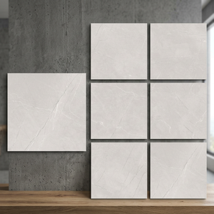 Vistaar Aramani Bianco 800x800mm Carreaux de porcelaine de marbre 32x32 Foshan Revêtement de sol émaillé Cameroun bon marché pour la construction - Product Image 1