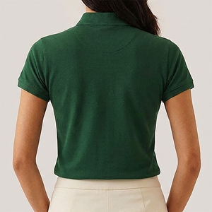 เสื้อโปโลแฟชั่นลำลองสำหรับผู้หญิงแบบ OEM/ODM สั่งทำพิเศษ ปักโลโก้ตามต้องการ เนื้อผ้าระบายอากาศ เหมาะสำหรับเล่นกอล์ฟ - Product Image 6