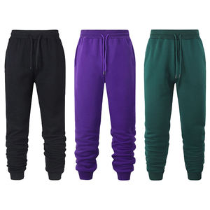 Ensembles de survêtements décontractés pour hommes, coupe droite, taille haute, avec poches latérales, personnalisables par impression par transfert thermique multicolore, vente en gros - Product Image 2
