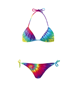 Prix de gros, ensemble de bikini 2 pièces personnalisé pour femmes, respirant, séchage rapide, spandex, polyester, vêtements de plage d'été, maillots de bain - Product Image 2