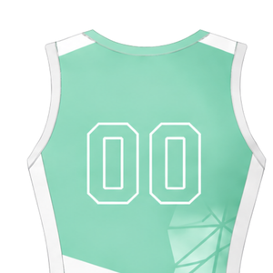 Fabricante de Uniformes Deportivos sin Mangas Color Verde Menta, Ropa de Entrenamiento para Equipos, Ropa Deportiva Personalizada - Product Image 4