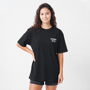 Women's Oversized Crew Neck <b>T</b> <b>Shirt</b> Custom Logo Loose Fit Short Sleeve Solid Color Casual Summer Sports Tee - Product Image 1
