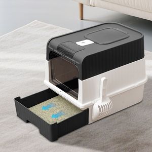 Lettiera per Gatti Magic Cube da 9L |   Dispenser Automatico Silenzioso in Materiale PP, Mani Libere per Godersi la Vita Pura - Product Image 2