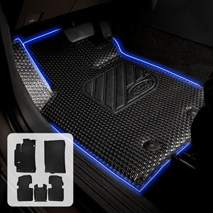 Ensemble de tapis de sol de voiture durables KATA pour Mercedes Benz, accessoires automobiles en PVC imperméable avec service OEM, vente en gros - Product Image 1