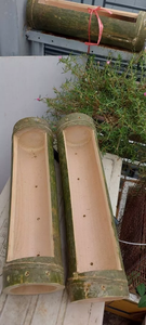 Maceta Colgante de Bambú Ecológica, Maceta Rústica de Bambú de 25–35 cm para Suculentas y Bonsáis - Product Image 6