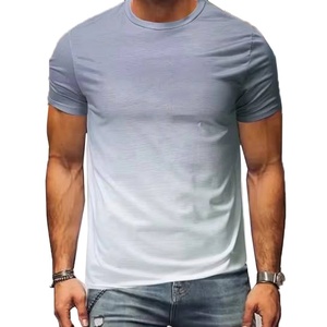 T-shirt personnalisé pour homme, coupe ample, col rond, manches courtes, style streetwear, tendance, de haute qualité - Product Image 5