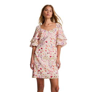 Vestido Mini Estampado Boho para Mujer, Ropa Casual de Playa - Product Image 4
