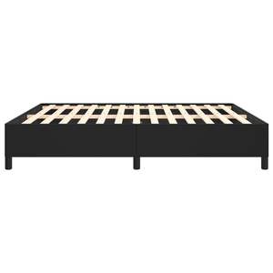 Base de Cama Negra 75% PVC 5% Algodón 20% Poliéster Diseño Metálico Elegante 20% Poliéster 5% Algodón 75% PVC - Product Image 6