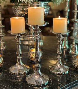 Designer Taper Candle Holder Artistic Shape With Durable Build Perfect For Statement <b>Decor</b> Event Styling And Luxury <b>Spaces</b> - Product Image 5