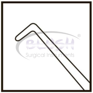 Sinskey Iris & IOL Hook Angled Titanium Ophthalmic Cataract Surgery Instrument Lens <b>Manipulation</b> Tool By Blush Surgical - Product Image 6