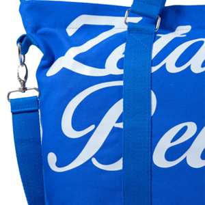 Sac fourre-tout en toile Zeta Phi Beta bleu roi avec lettres grecques, sac à bandoulière durable pour la sororité, idéal pour les voyages et l'usage quotidien - Product Image 6