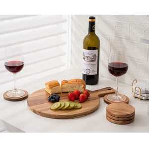 Premium Wooden Chopping Board Classic Design Cutting Board Cheese Serving Tray Handmade Durable Multi Purpose Kitchen Board - Product Image 1