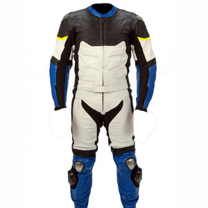 Combinaison de moto coupe-vent d'été avec logo personnalisé, en cuir de vachette, unisexe, avec design personnalisé - Product Image 3