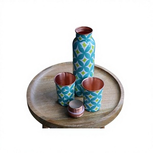 Vajilla Personalizada con Recubrimiento Anticorrosión de Alta Calidad, 100% Cobre, Ecológica, de Grado Alimenticio, Certificada Ayurvédica, Apta para Lavavajillas - Product Image 1