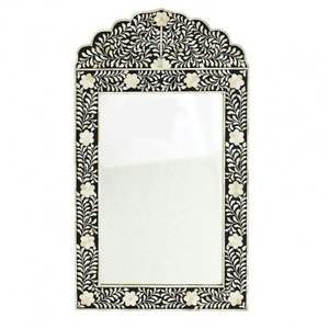 Handmade Luxury Decorative Wall <b>Mirror</b> Natural Bone Inlay Frame Elegant Interior Gift Item - Product Image 1