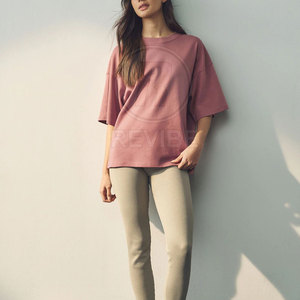 Nouvel Arrivage T-shirt Boxy Femme Coupe Ample Été Toile Respirante Style Unique En Promotion - Product Image 3