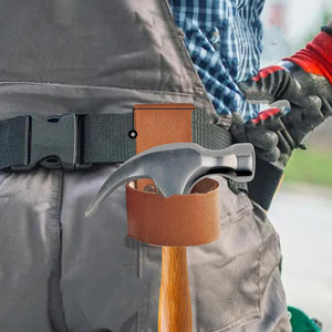 Porte-outils professionnel en cuir pour ceinture, avec boucle marteau, pour charpentiers, menuisiers et ouvriers du bâtiment, conception durable, en gros, à vendre - Product Image 2