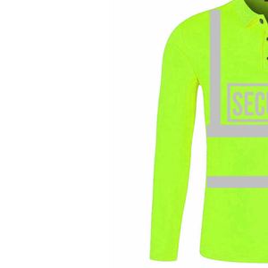 เสื้อกั๊กสะท้อนแสงแบบมองเห็นได้ชัดเจน ANSI Class 1 กันน้ำ แขนยาว ปรับแต่งได้สำหรับงานอุตสาหกรรม - Product Image 6