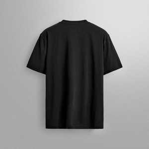 เสื้อยืดคอกลมทรงพอดีตัวสำหรับผู้ชาย ผ้าทอเนื้อเรียบ |   ผ้าฝ้าย 100% 320 กรัม แขนสั้น ซักได้ |   OEM/ODM ขายส่งสินค้าเปล่า/ไม่มีลาย - Product Image 2