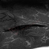 Abrigo Largo Gótico Transpirable para Mujer, Estilo Victoriano-Gótico Negro, Bordado, Hecho en Pakistán