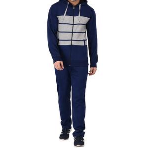 ชุดวอร์มผ้าคอตตอนขนแกะสำหรับผู้ชายชุดวอร์ม2ชิ้นเสื้อฮู้ดกันหนาวกางเกงขาบานสำหรับผู้ชายขายส่งจำนวนมาก - Product Image 1