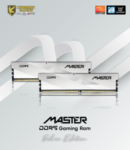 Master DDR5 Desktop <b>RAM</b> 16GB X2 6800MT/s Dual Channel Memory Module Silver Color - Product Image 3