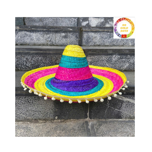 Premium Mexican <b>Hat</b> <b>Straw</b> Sombrero Bulk Supply <b>Summer</b> <b>Hat</b> Vietnam Manufacturer - Product Image 6