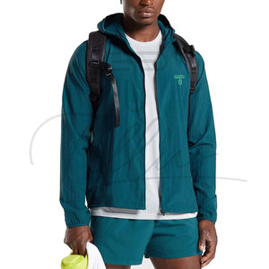 Ensemble coupe-vent personnalisé 2026 pour homme – Short et veste en nylon - Product Image 3