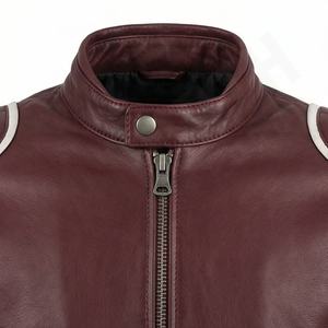 Veste de moto en cuir véritable pour homme de qualité supérieure, nouvelle arrivée, vestes de moto d'hiver, protections amovibles, personnalisables - Product Image 4