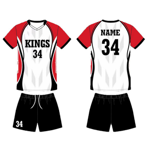 Sportwear New Arrival Design Sublimation Volleyball Jersey <b>Men</b> Customized Quick Dry Stretchable 100% Polyester Uniform - Product Image 2
