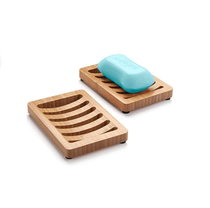 Support à Savon en Bois Naturel 100% de Conception Créative, Qualité Supérieure, Accessoire de Salle de Bain Élégant pour Hôtels, Maison et Fêtes - Product Image 1