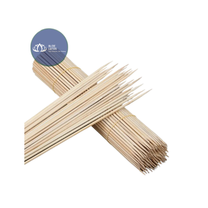 Brochettes en bambou naturel de qualité supérieure disponibles en gros au meilleur prix – Piques en bambou écologiques pour la restauration - Product Image 1
