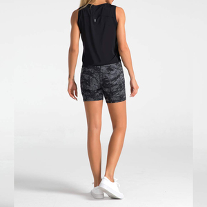 ชุดโยคะขาสั้นพร้อมผ้าสไปเด็กซ์ยืดหยุ่นสำหรับผู้หญิง - Product Image 5