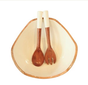 Tazón de madera para servir, tazón para ensalada, tazón para aperitivos, tazón para frutas, tazón para frutos secos, tazón para dulces, tazón para postres, tazón para cereales, tazón para arroz, tazón para sopa - Product Image 5