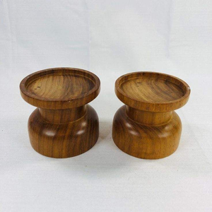 Figura Decorativa Moderna de Madera Maciza Hecha a Mano, Multiusos, Simple y Elegante, Decoración Navideña para el Hogar, Decoración para Ramadán, Artesanía Ecológica - Product Image 6