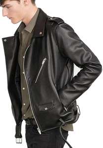 2026 Trend Men Genuine Leather Jacket Premium Quality Custom Made Waterproof Breathable Anti-Uv <b>Winter</b> - Product Image 2