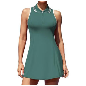 Tenue de tennis haute performance à séchage rapide : T-shirt et short de tennis en tissu extensible, conçus pour les tournois - Product Image 1