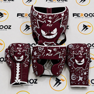 Ensembles d'entraînement de boxe professionnels de haute qualité pour le kickboxing, tendance, pour jeunes, personnalisables, rembourrage confortable et légers, OEM - Product Image 3