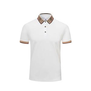 Camisas Polo Personalizadas al por Mayor para Hombre, de Color Sólido, Manga Corta, con Logotipo Bordado, Camisetas de Golf Blancas de Alta Calidad - Product Image 3