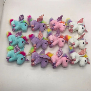 Custom My Little Pony Plush Keychain <b>Soft</b> <b>Stuffed</b> Animal <b>Toy</b> 11CM-30CM For Kids Age 3 And Above Unisex Colorful Unicorn Design - Product Image 2