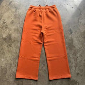 Breathable Baggy Straight Leg Sweatpants <b>Men</b> Oversized Wide Leg Distressed Embroidery Sweat Pants <b>Men's</b> - Product Image 2
